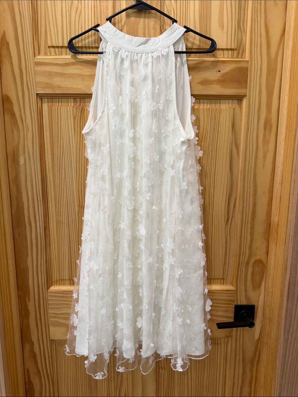 White Floral Dress